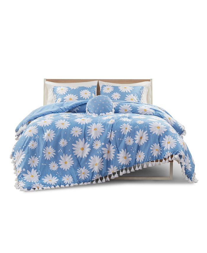 Intelligent Design Jane Twin/Twin XL Daisy Printed 3Piece Comforter