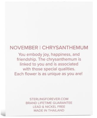 Women's Birth Flower Necklace