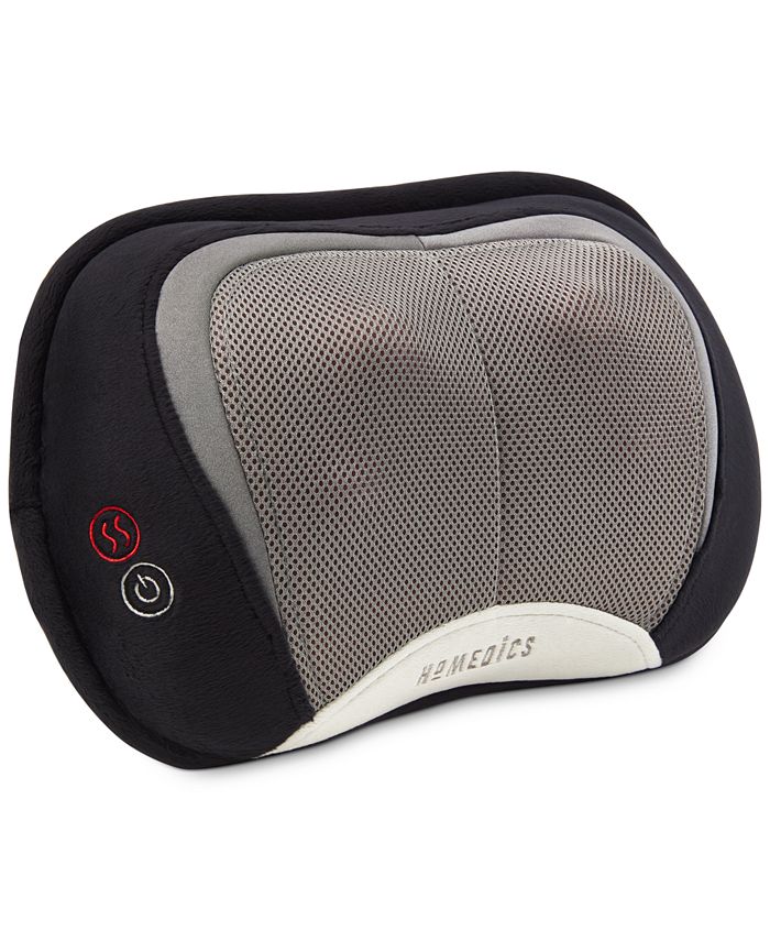 Homedics - Elite 3D Shiatsu & Vibration Massage Pillow with Heat