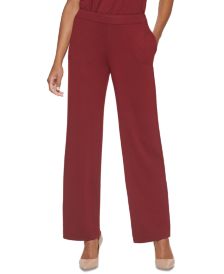 French Terry Mid-Rise Wide Leg Pants