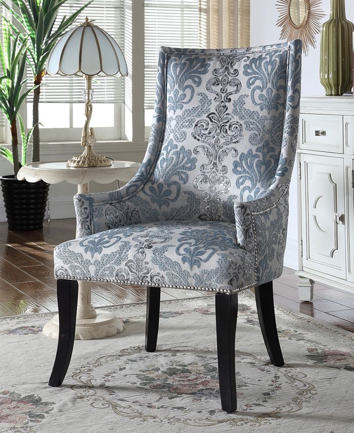 Best Master Furniture Audrey Living Room Accent Chair & Reviews