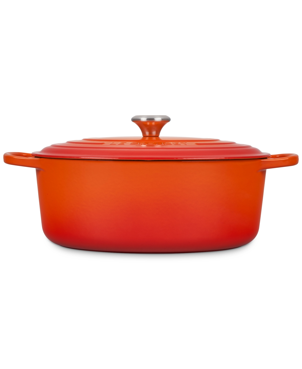 Le Creuset Signature Enameled Cast Iron 8-qt, Oval Dutch Oven In Flame