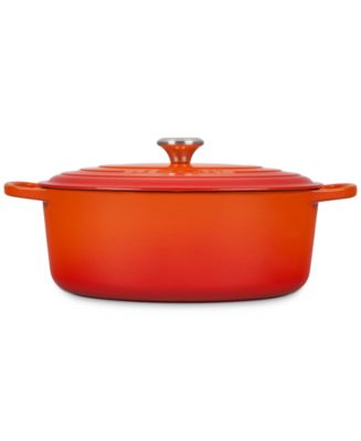 Le Creuset Signature Enameled Cast Iron 8-Qt, Oval Dutch Oven - Macy's