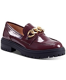 Women's Brea Chain-Trim Loafers, Created for Macy's