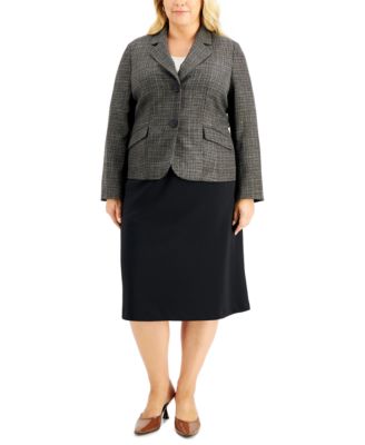 macys plus size pant suits