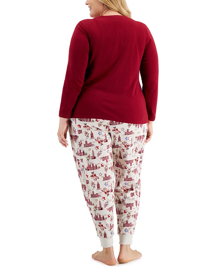 Family Pajamas Matching Women's Plus Size Macy's Thanksgiving Day
