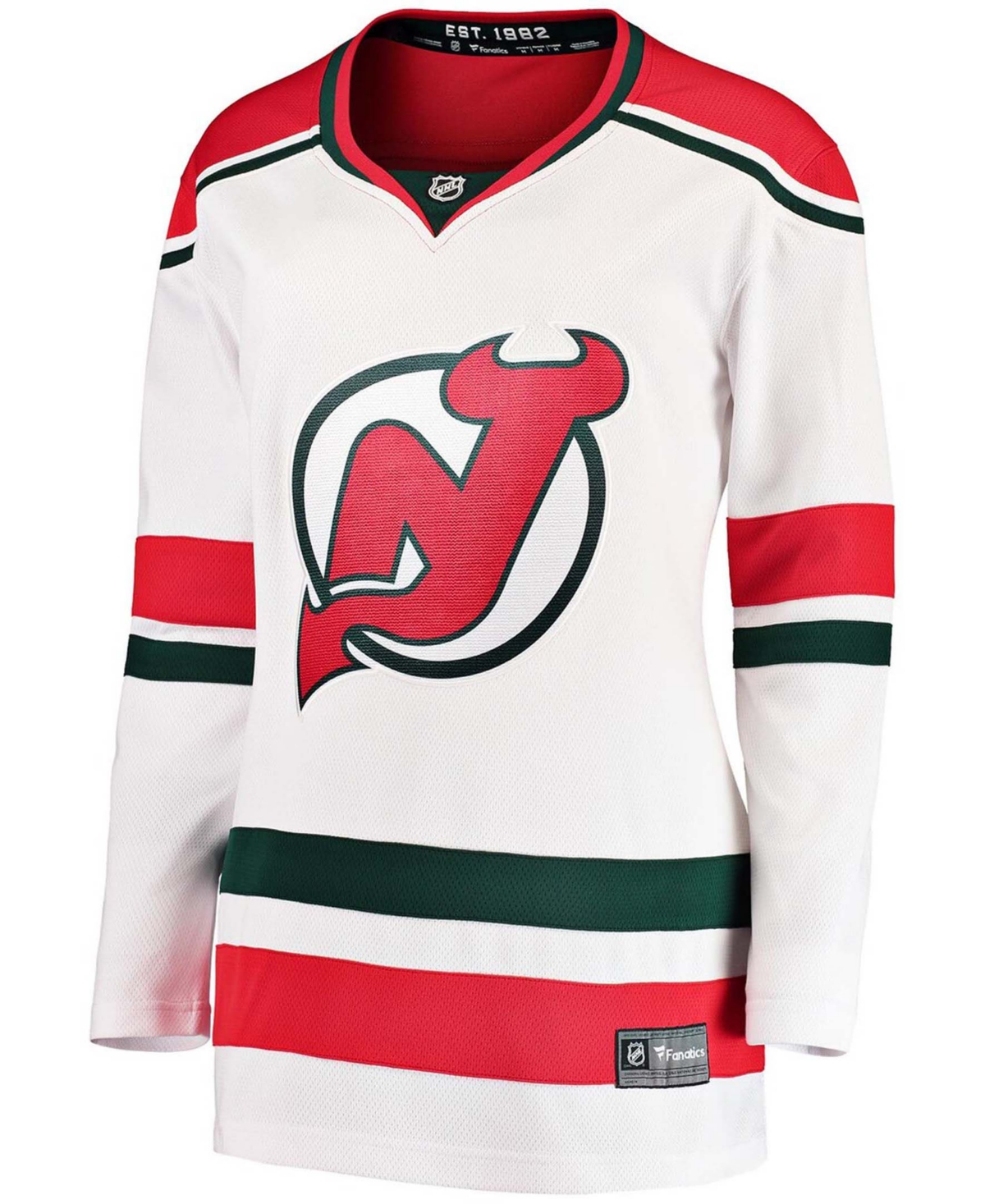 Women's FanaticsNew Jersey Devils 2022/23 Heritage Premier Breakaway Jersey - White