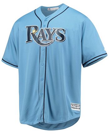 Men's Tampa Bay Rays Majestic Navy Alternate Official Cool Base Jersey