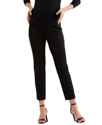 A Pea in the Pod - Maternity Straight-Leg Twill Pants