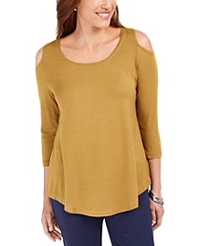 Cold-Shoulder Top, Created for Macy's