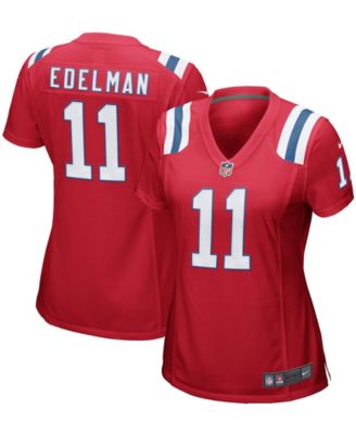 Women's Nike Red New England Patriots Alternate Custom Jersey