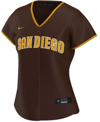Women's Fernando Tatis Jr. Brown San Diego Padres Road Replica Player Jersey