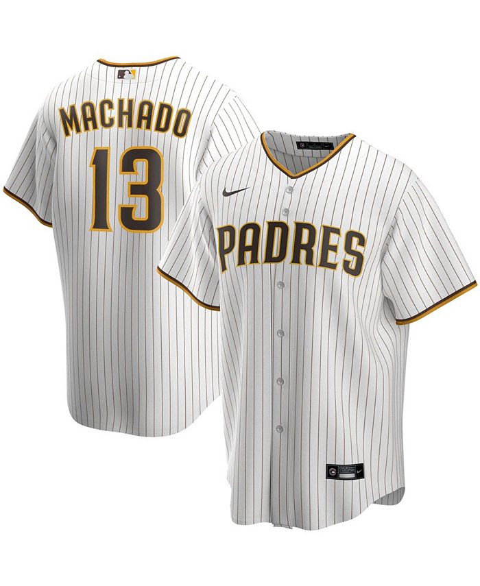 Nike Men's Manny Machado White San Diego Padres Alternate Replica