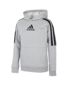 Big Boys Bold 3-Stripes Pullover Hoodie