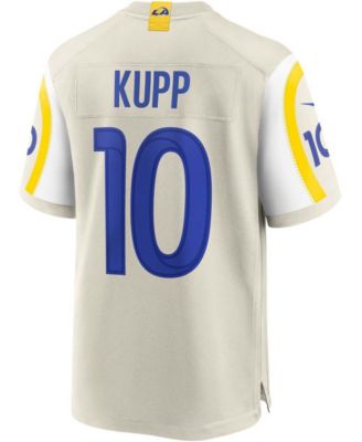 Men's Cooper Kupp Bone Los Angeles Rams Game Jersey