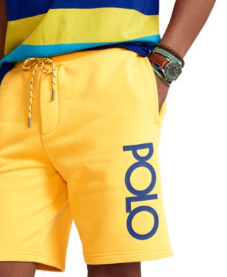 ralph lauren men's yellow shorts