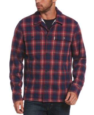 Original Penguin - Men's Plaid Shirt Jacket