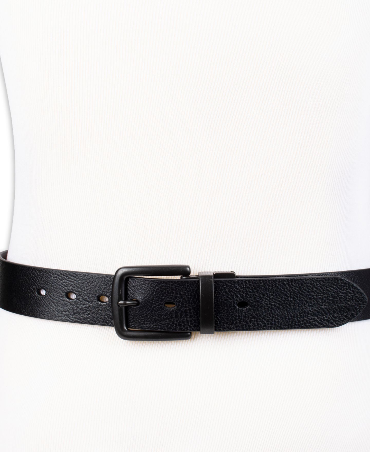 Мужской ремень Levi's Reversible Belt, цвет: Чёрный / Коричневый — фото 5