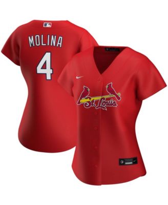 Nike Women's Yadier Molina Red St. Louis Cardinals Alternate Replica Player Jersey - Red