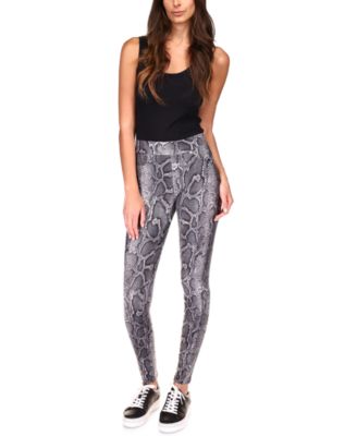 womens snake print leggings