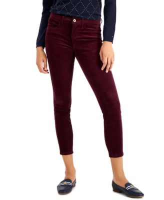 tommy hilfiger corduroy pants womens