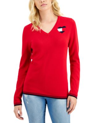 Tommy Hilfiger Cotton Heart Sweater 