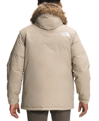 mens north face with fur hood