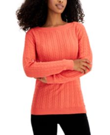 Cotton Boat-Neck Sweater