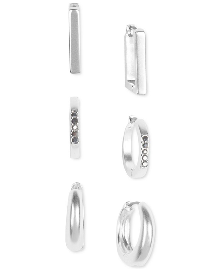 Set Bracelet Et Boucles D'oreilles Lucky Brand Vintage - Ton Argenté, Faux Druzy, Occasion