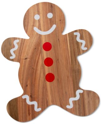 Thirstystone - Wood Gingerbread Man Board