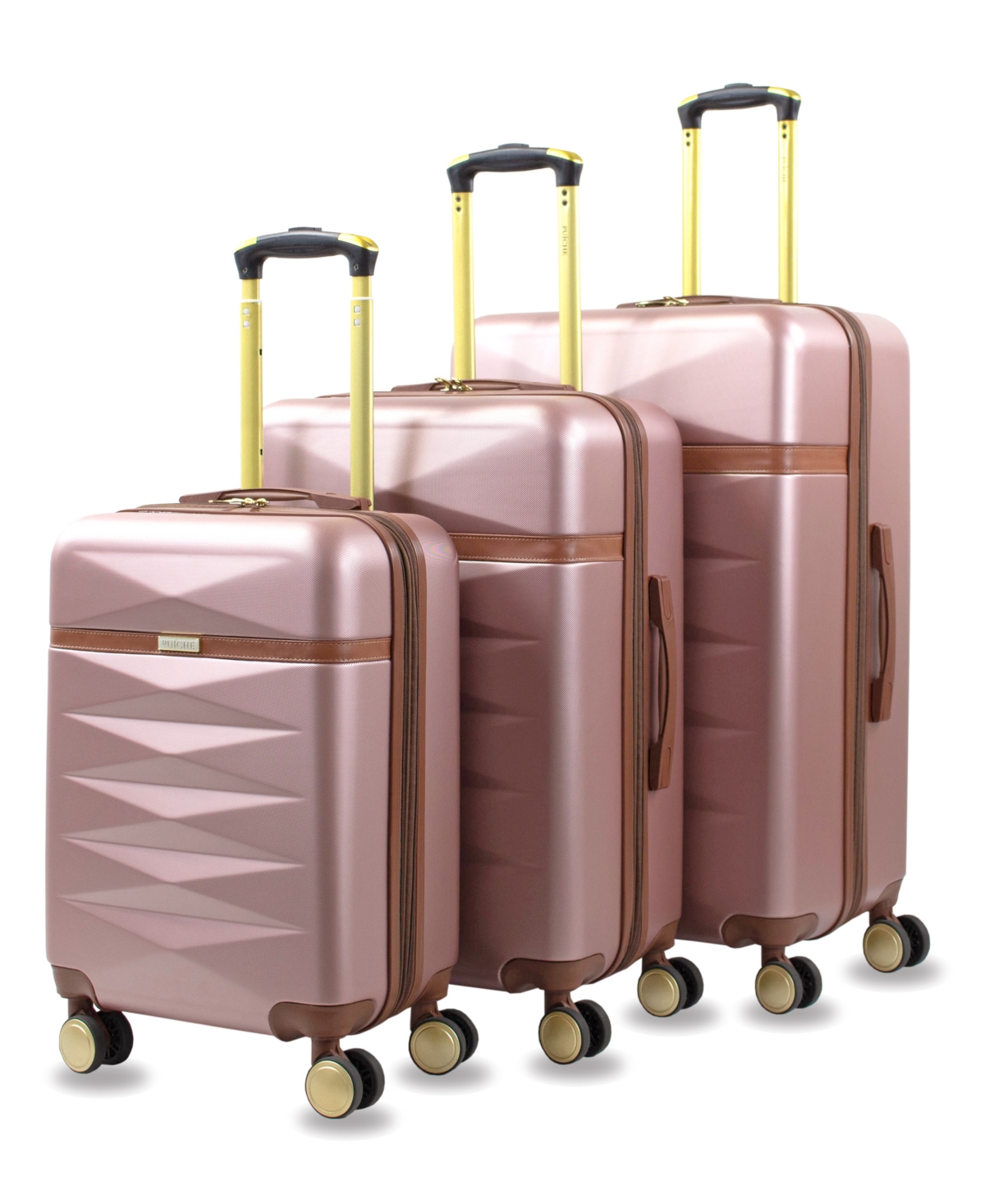 Luggage and Bag Set Black Dustproof Bag Hangers 4 Piece Luggage Set with Spinner Wheels Hardshell Suitcases Set W/ Backpack 