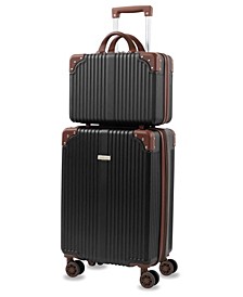 Trésor Carry-on Vanity Trunk Luggage, Set of 2