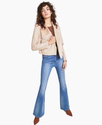 bar iii leather jacket