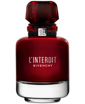 Givenchy L'interdit Eau De Parfum Rouge Spray, 2.7-oz. In Red