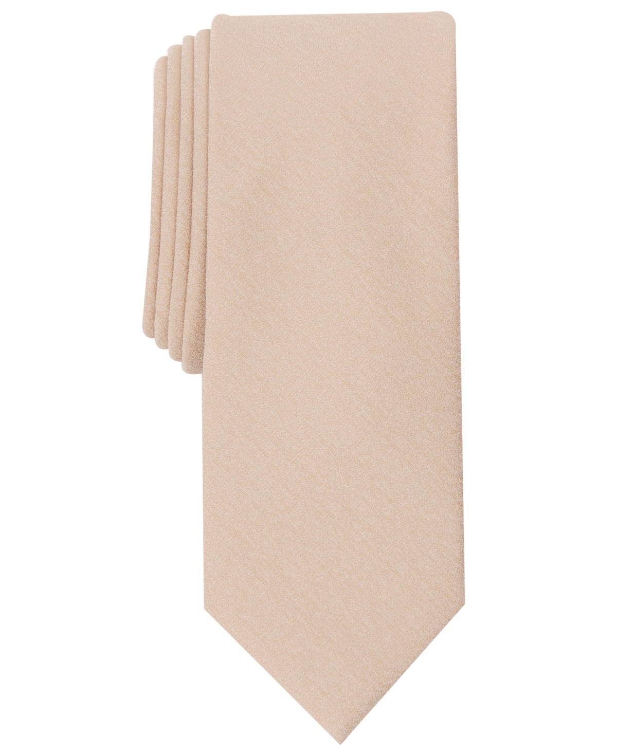 Sable Solid Tie, Created for Macy's - Taupe