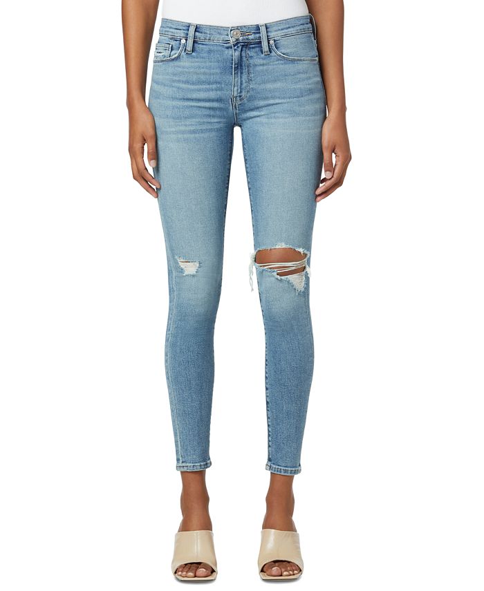eksplicit Vejfremstillingsproces Scorch Hudson Jeans Distressed Nico Skinny Jeans - Macy's
