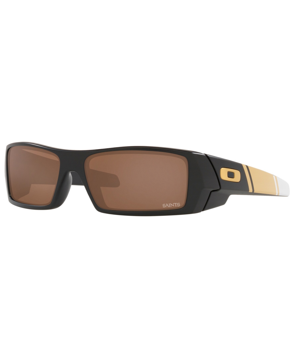 Shop Oakley Nfl Collection Men's Sunglasses, New Orleans Saints Oo9014 60 Gascan In No Matte Black