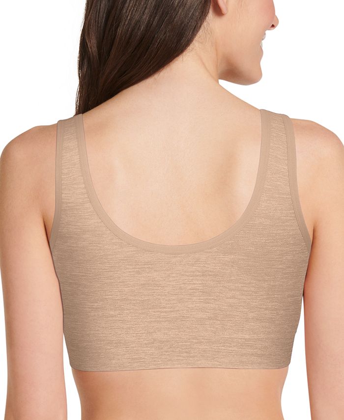 Jockey Women's Natural Beauty Molded Cup Bralette with Back Closure 2455 -  Macy's
