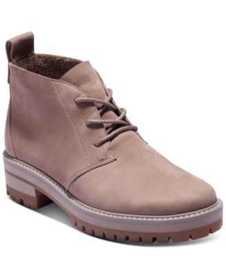 timberland women's courmayeur valley desert lug sole booties