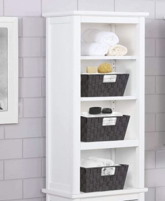 3-Pack Storage Basket Set - Mesh Hand-Woven, Stackable Baskets for Shelves, Closets, Bathroom and More