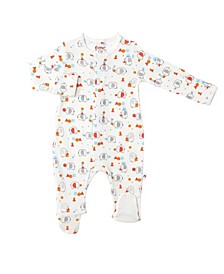 Baby Boys or Girls Dumbeau Magnetic Footie One Piece