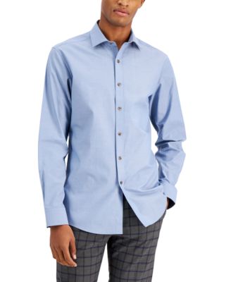mens fitted dress shirts macy's ADELINE DRESS main image 1