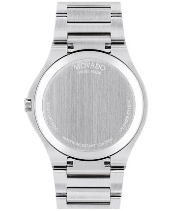 Movado - Men's Swiss Two-Tone Stainless Steel Bracelet Watch 41mm
