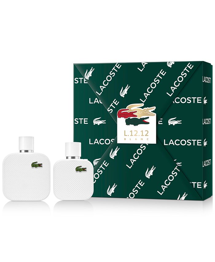 gennemskueligt binær deres Lacoste Men's 2-Pc. Eau de Lacoste L.12.12 Blanc Eau de Toilette Gift Set &  Reviews - Cologne - Beauty - Macy's