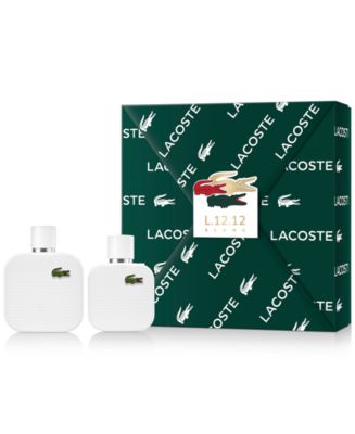 Lacoste Men's 2-Pc. Eau de L.12.12 Blanc Eau de Toilette Gift Set - Macy's