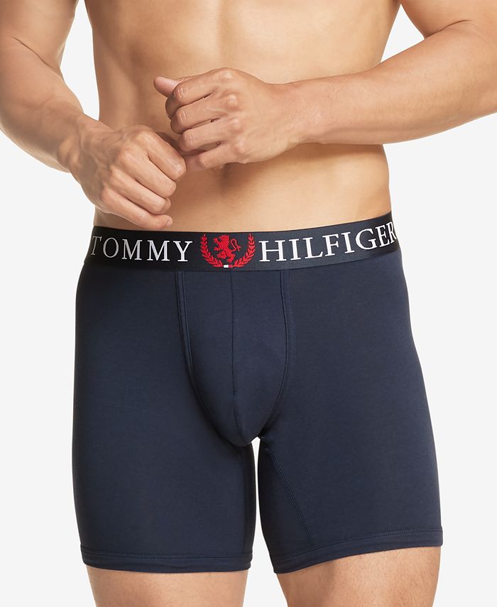Tommy Hilfiger Men's Authentic Stretch Boxer Briefs - Macy's