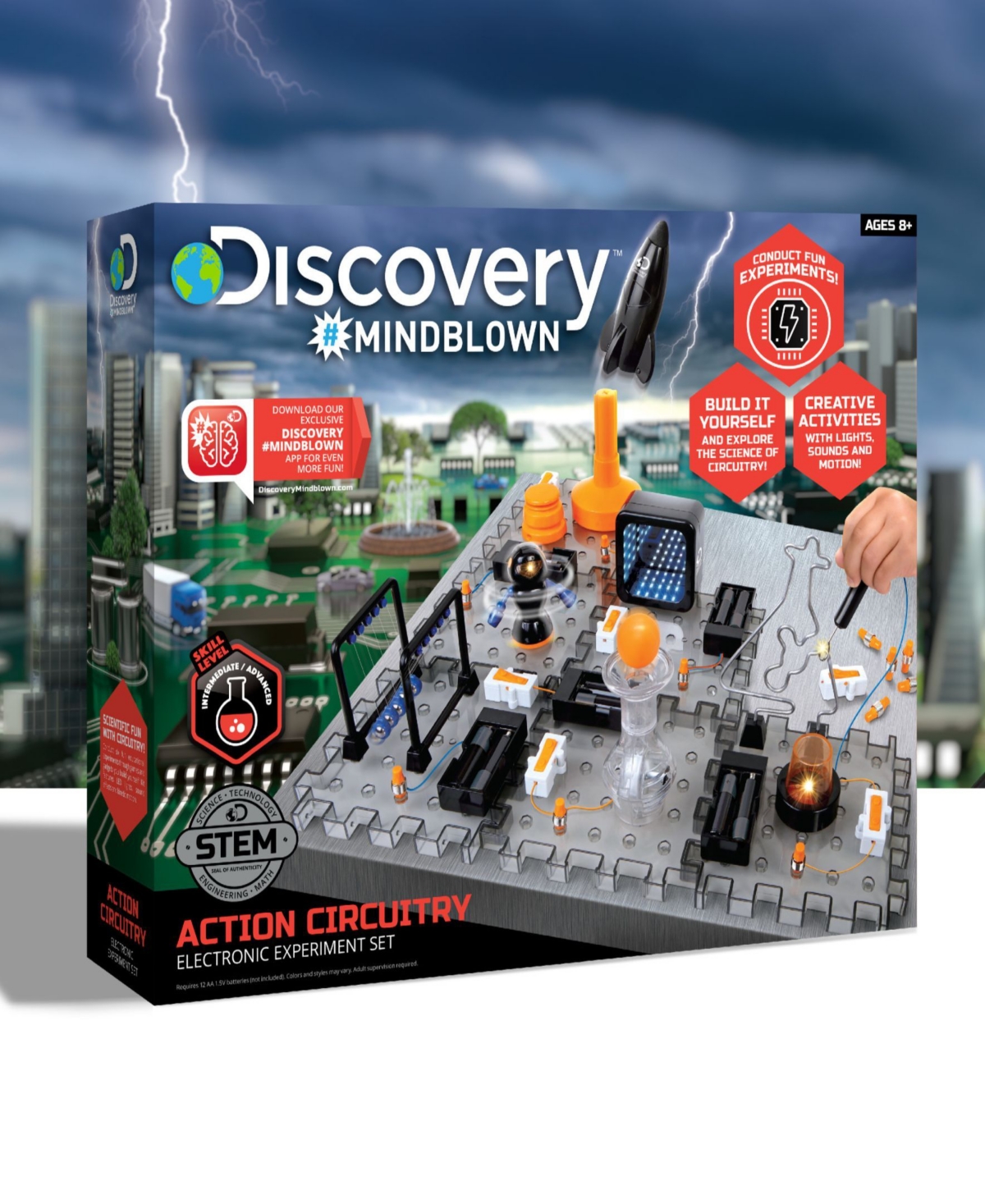 Discovery Mindblown Circuitry Action Experiment Set with Electricity