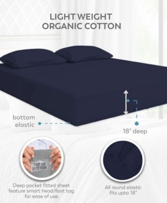 Ultra-Light Cool Crisp 100% Cotton Percale Sheet Sets