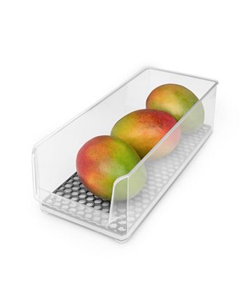 Spectrum Hexa In-Fridge Large Organizer Bin for Refrigerator Storage
