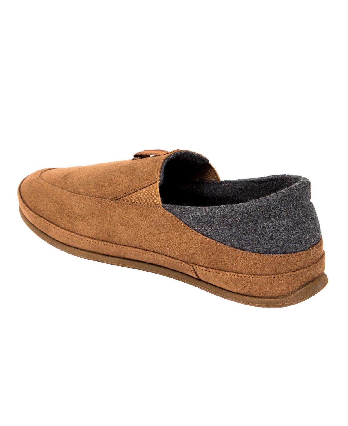 Deer Stags Men's Slippersooz Campo S.u.p.r.o Sock Cushioned Indoor Outdoor Clog Slippers - Dark Gray
